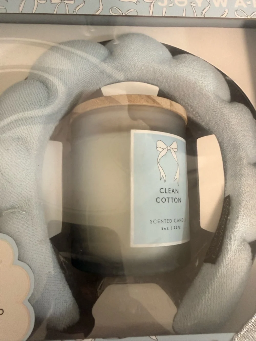 Spa Collection Kids Clean Cotton Bath Set - Light Blue